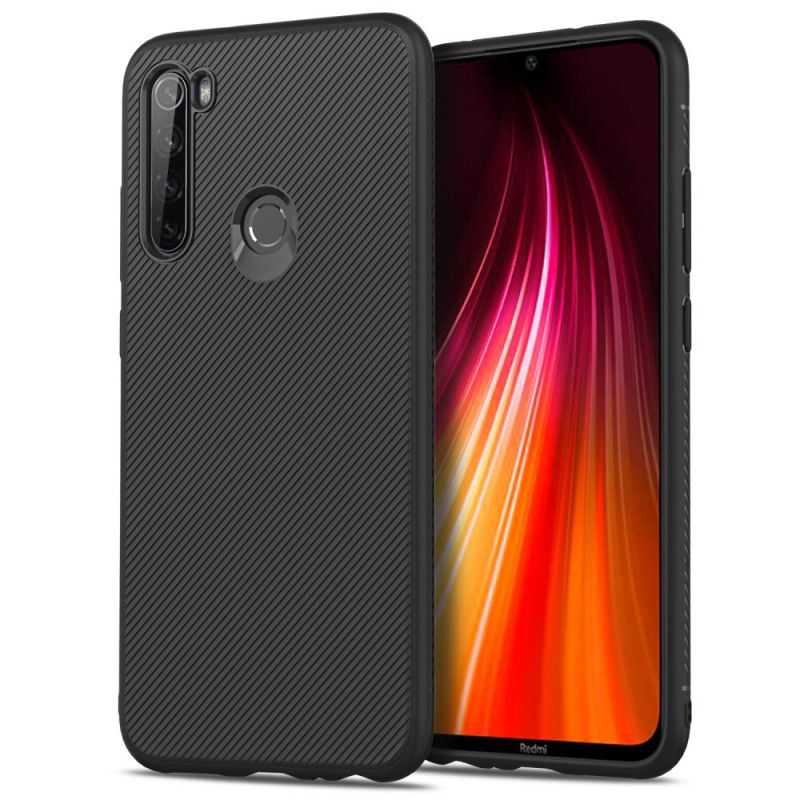 Hülle Xiaomi Redmi Note 8 Schwarz Twill Der Jazzserie