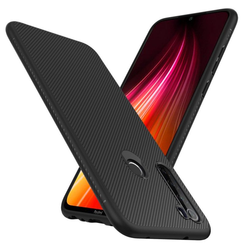 Hülle Xiaomi Redmi Note 8 Schwarz Twill Der Jazzserie