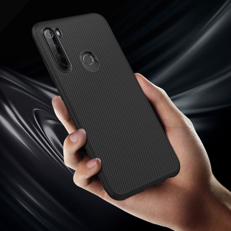 Hülle Xiaomi Redmi Note 8 Schwarz Twill Der Jazzserie