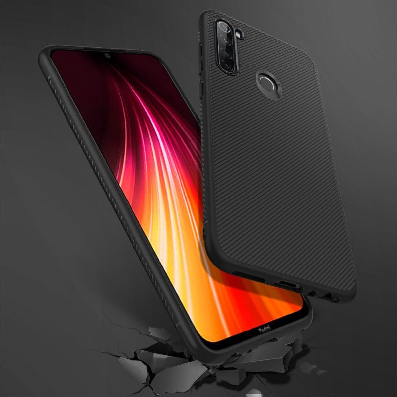 Hülle Xiaomi Redmi Note 8 Schwarz Twill Der Jazzserie