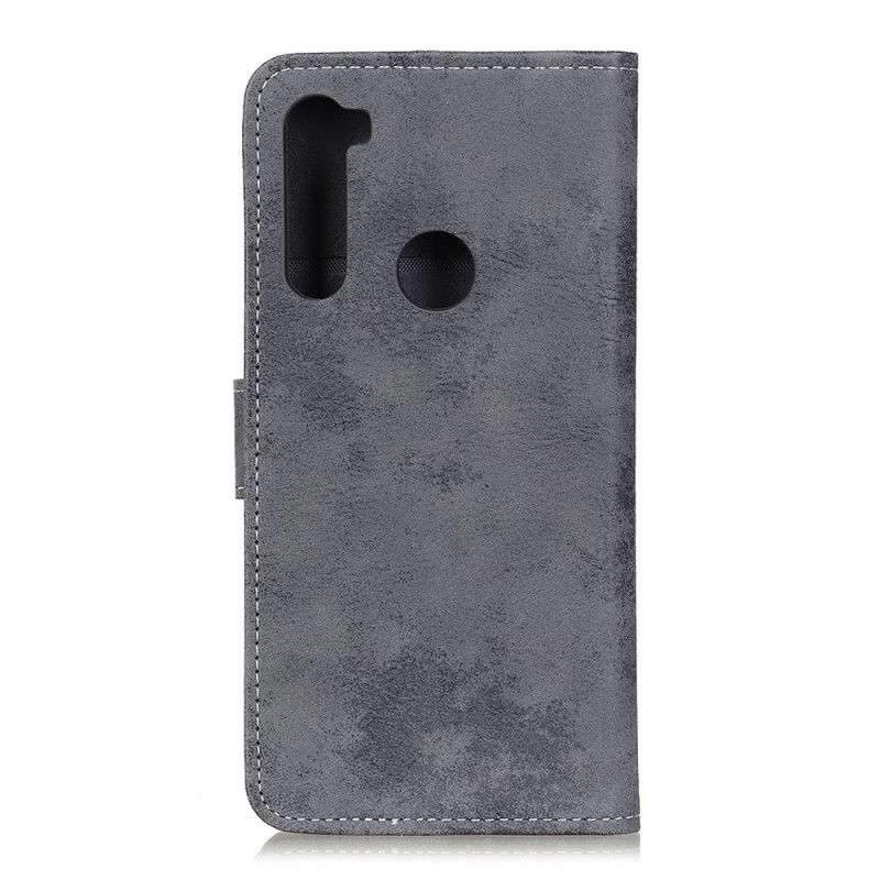 Lederhüllen Xiaomi Redmi Note 8 Beige Vintage Kunstleder