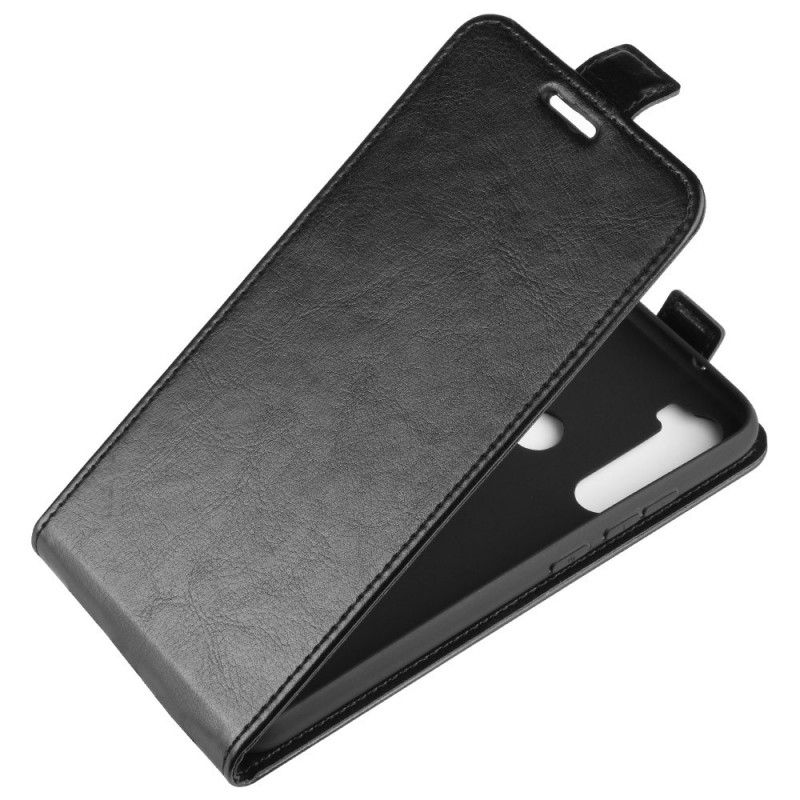 Lederhüllen Xiaomi Redmi Note 8 Schwarz Faltbarer Ledereffekt
