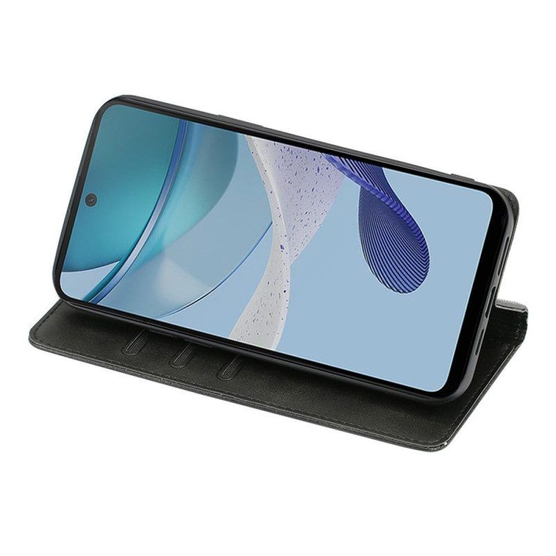 Schutzhülle Für Moto G73 5G Flip Case Kunstleder