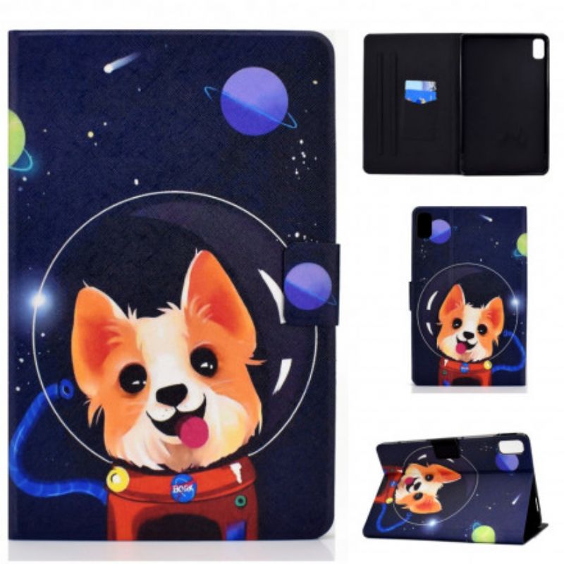 Lederhüllen Huawei Matepad New Handyhülle Weltraumhund