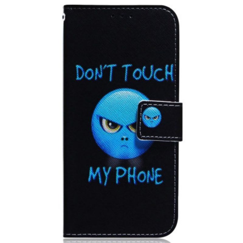 Flip Case Für Samsung Galaxy M13 Mit Kordel Lanyard-emoji-telefon