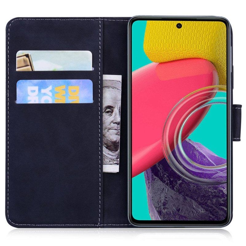 Flip Case Für Samsung Galaxy M13 Schmetterling