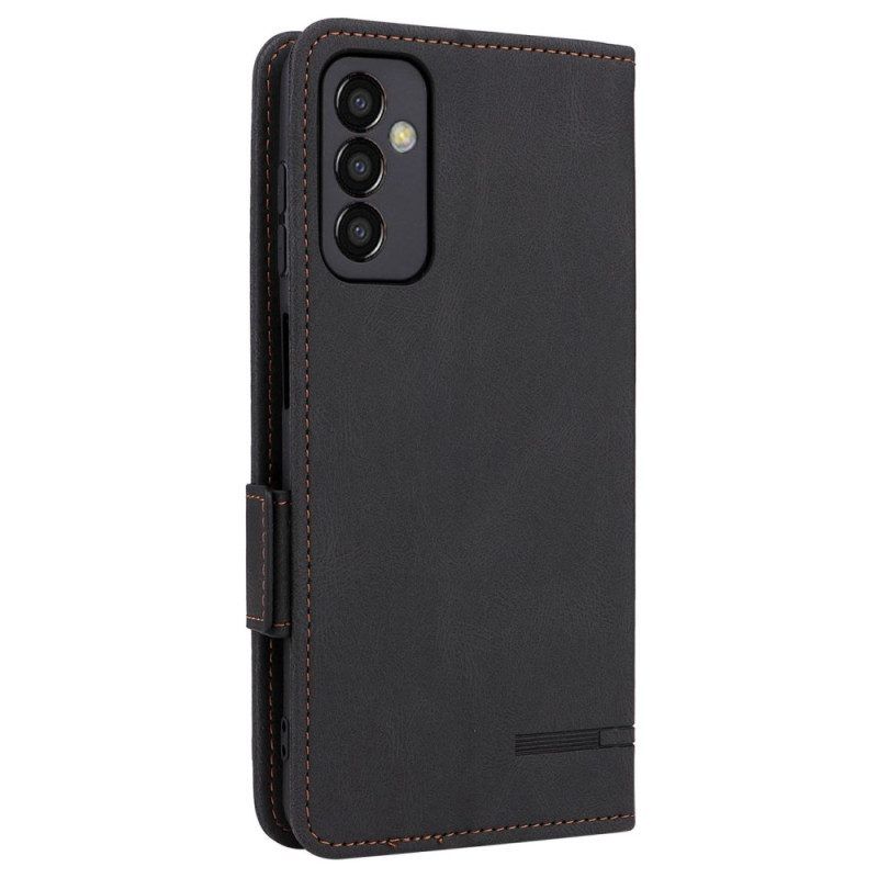 Flip Case Für Samsung Galaxy M13 Subtile Eleganz