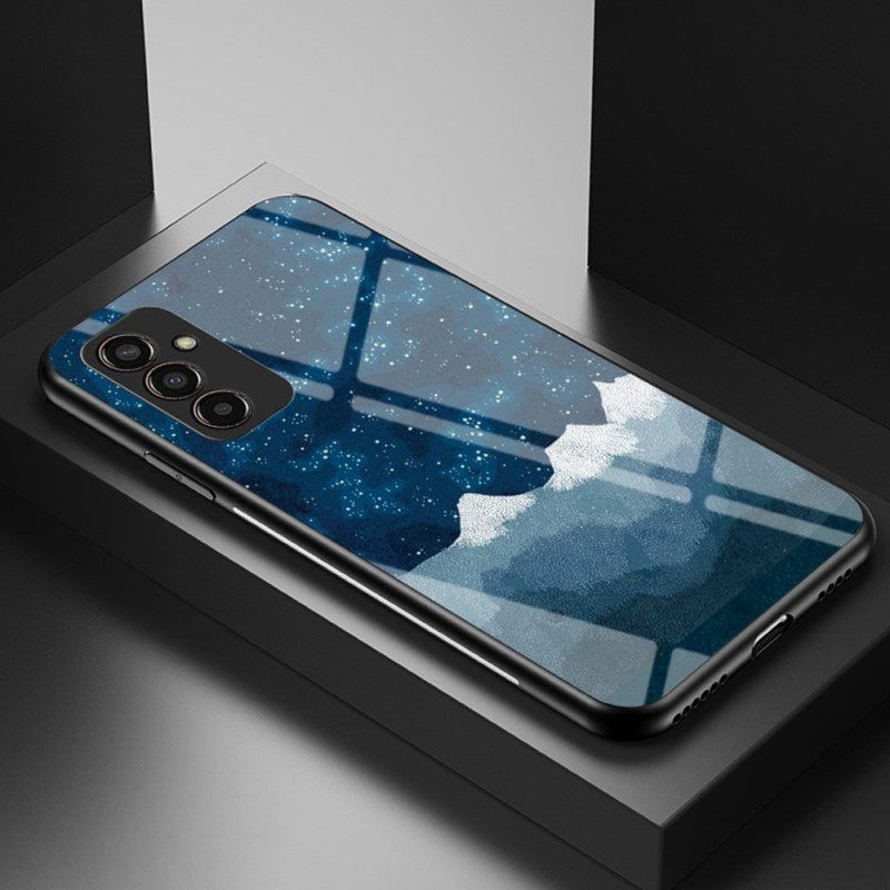 Hülle Für Samsung Galaxy M13 Himmelgehärtetes Glas