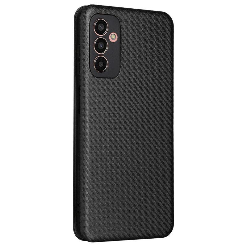 Schutzhülle Für Samsung Galaxy M13 Flip Case Kohlefaser