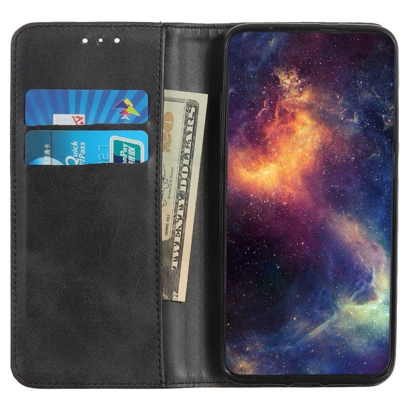 Schutzhülle Für Samsung Galaxy M13 Flip Case Spaltleder