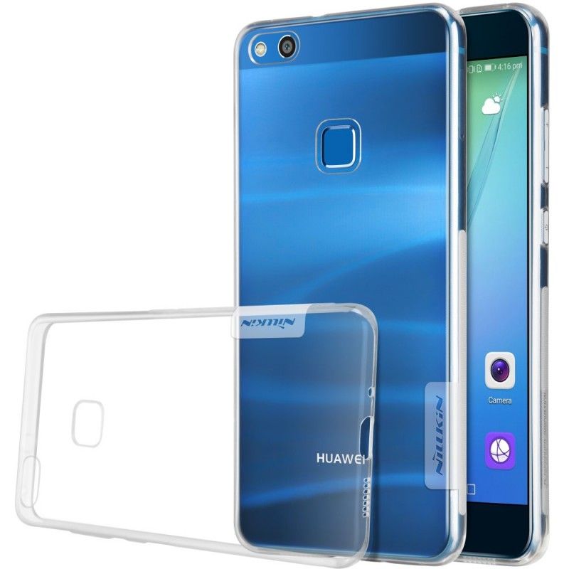 Hülle Huawei P10 Lite Grau Transparenter Nillkin