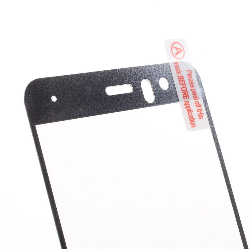 Schutz Aus Gehärtetem Glas Huawei P10 Lite Schwarz