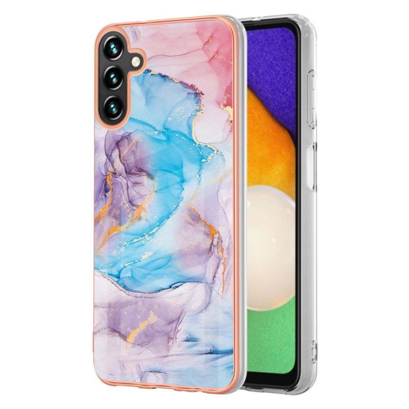 Handyhülle Für Samsung Galaxy A54 5G Aquarell-marmor