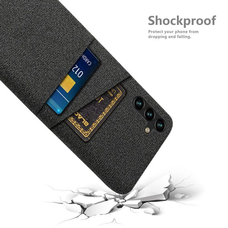Handyhülle Für Samsung Galaxy A54 5G Kartenhalter-stoff