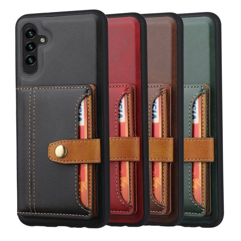 Hülle Für Samsung Galaxy A54 5G Haltegurt Für Kartenhalter