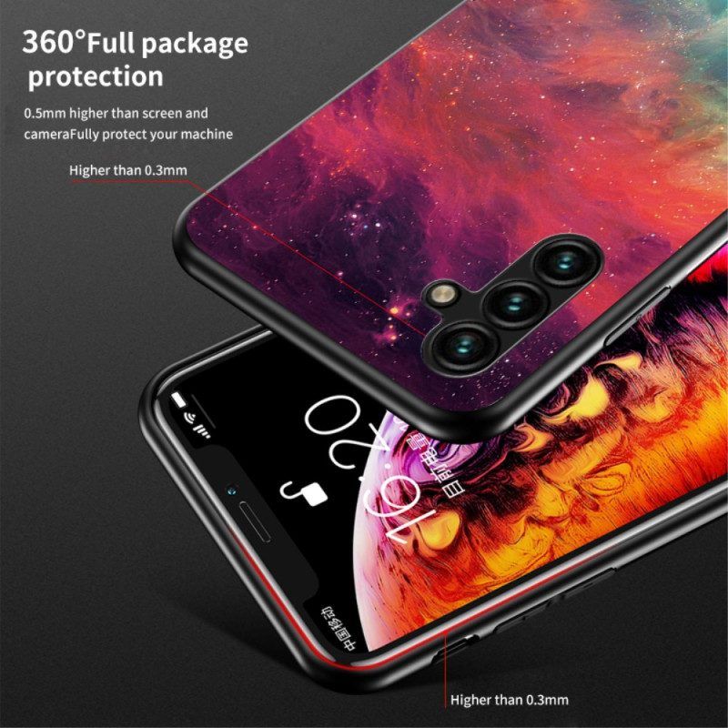 Hülle Für Samsung Galaxy A54 5G Himmelgehärtetes Glas