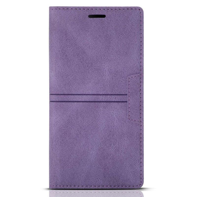 Schutzhülle Für Samsung Galaxy A54 5G Flip Case Stil Leder Couture