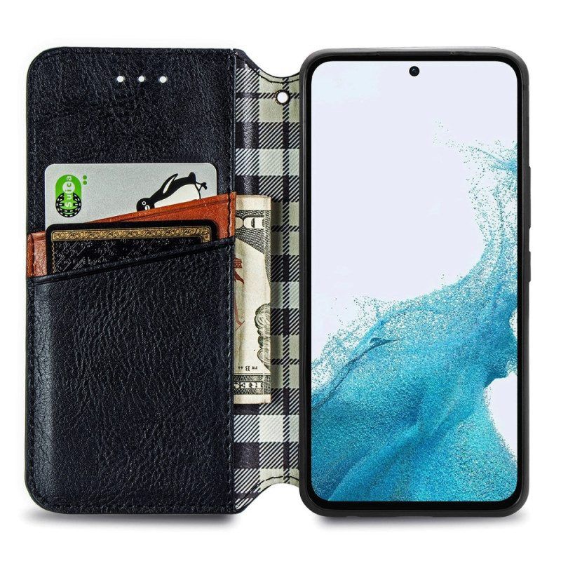 Schutzhülle Für Samsung Galaxy A54 5G Flip Case Vintage 3d-muster