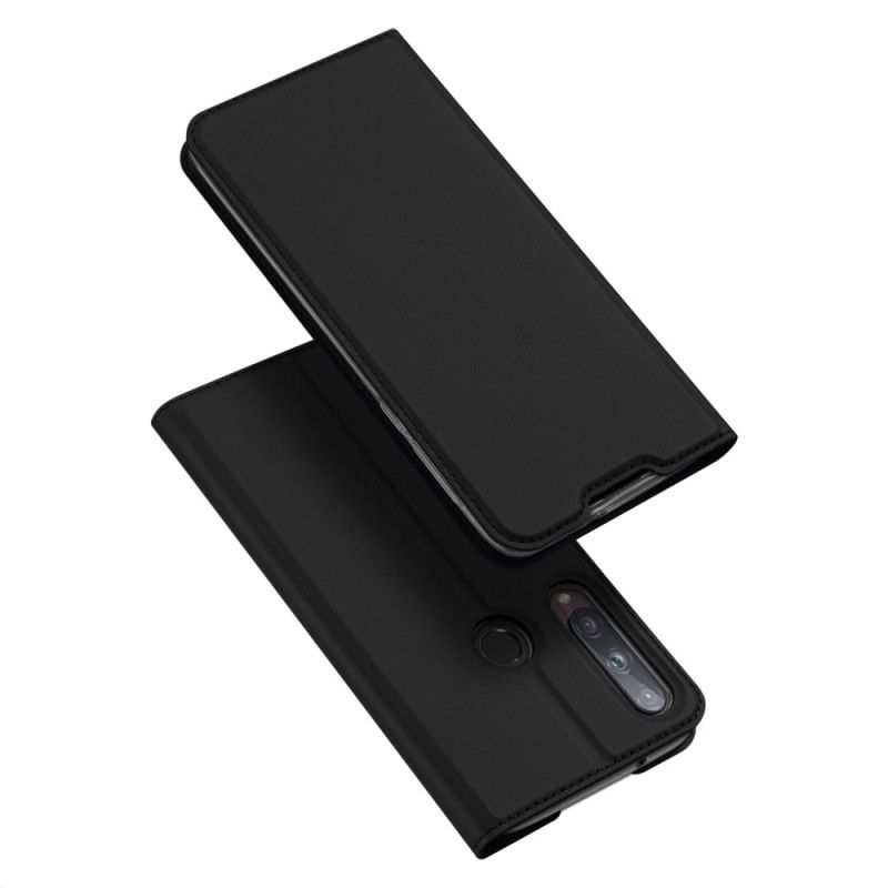 Flip Case Huawei P40 Lite E / Y7p Schwarz Pro-Dux-Ducis-Haut