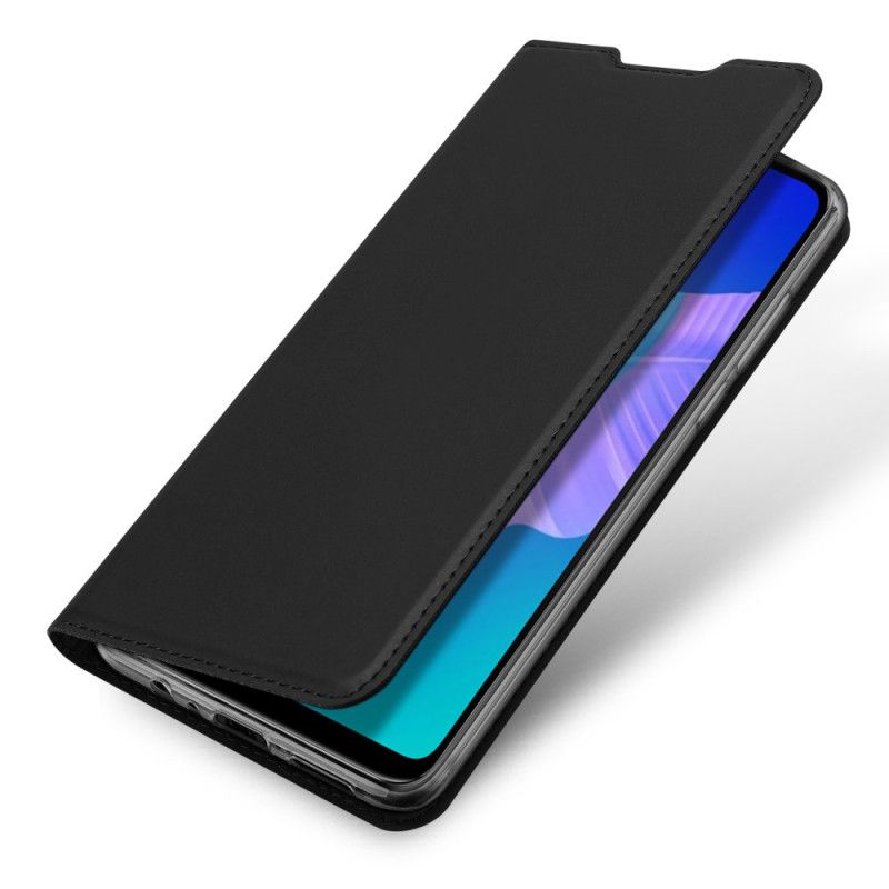 Flip Case Huawei P40 Lite E / Y7p Schwarz Pro-Dux-Ducis-Haut