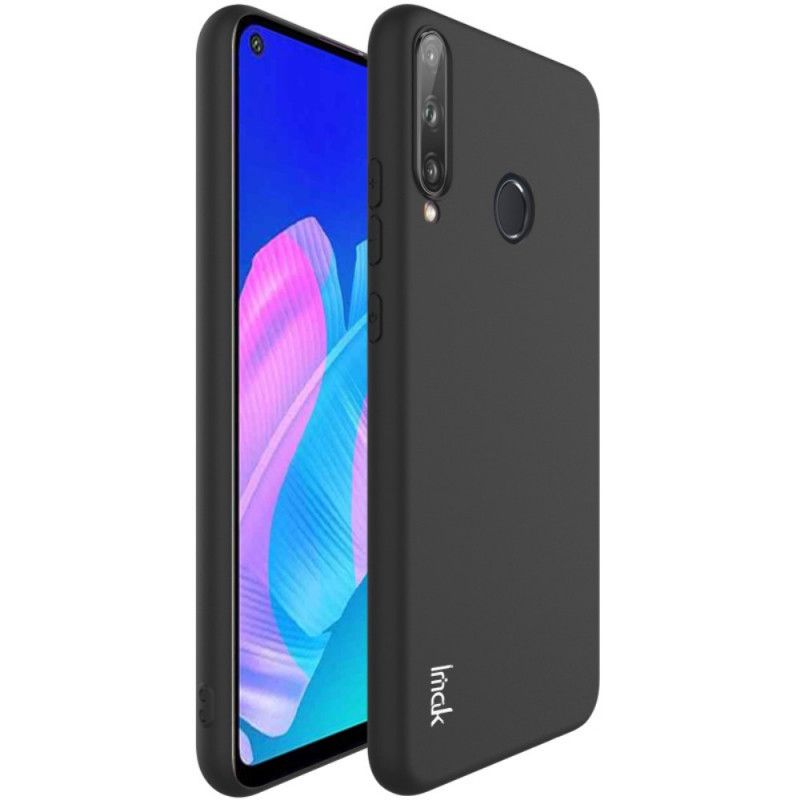 Hülle Für Huawei P40 Lite E / Y7p Schwarz Silikonmatte Der Uc-1-Serie Imak