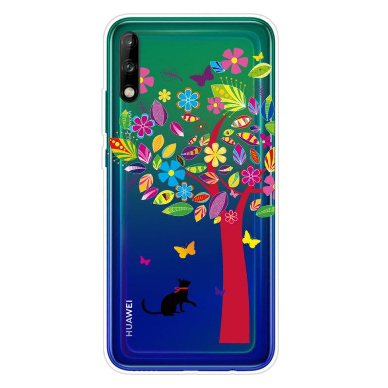 Hülle Huawei P40 Lite E / Y7p Katze Unter Dem Baum