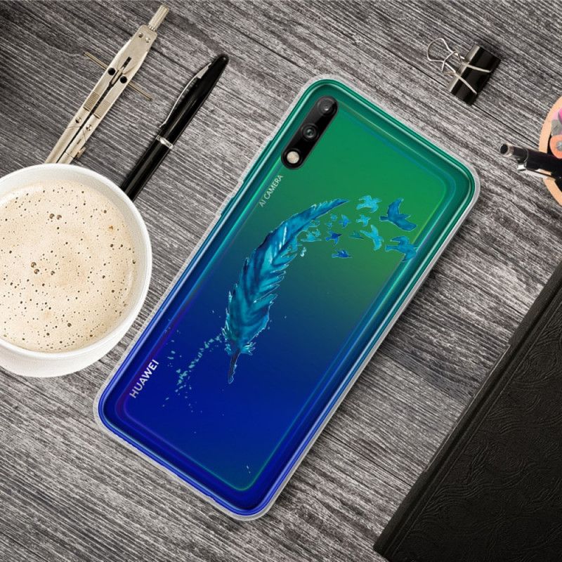 Hülle Huawei P40 Lite E / Y7p Schöne Feder