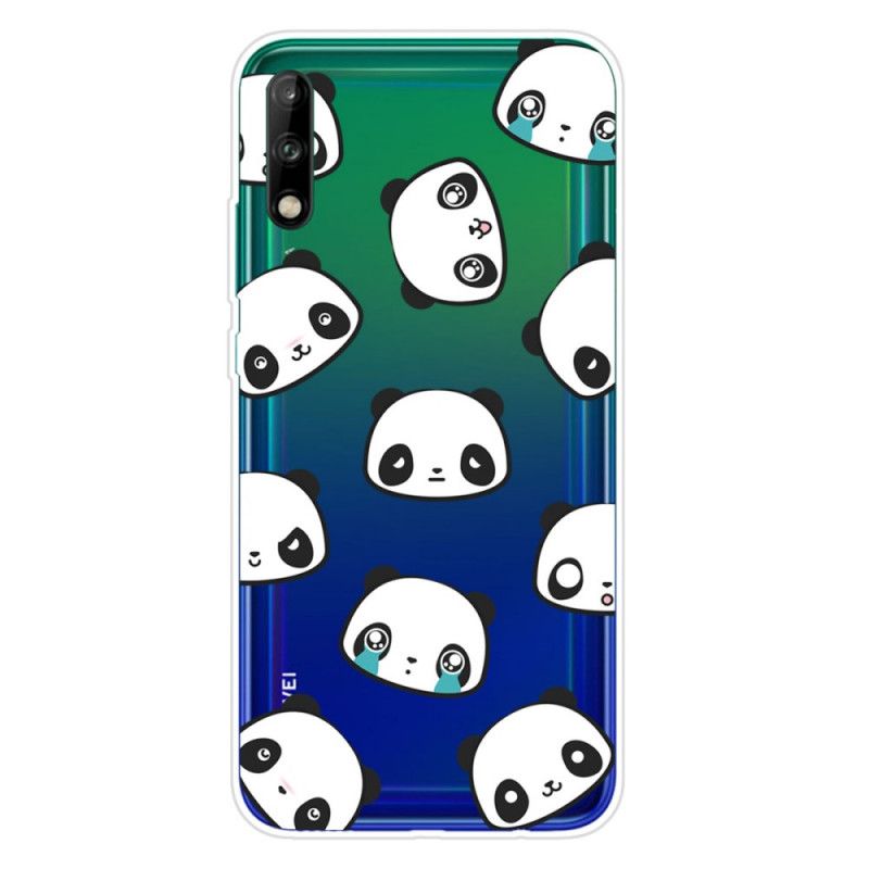 Hülle Huawei P40 Lite E / Y7p Sentimentale Pandas