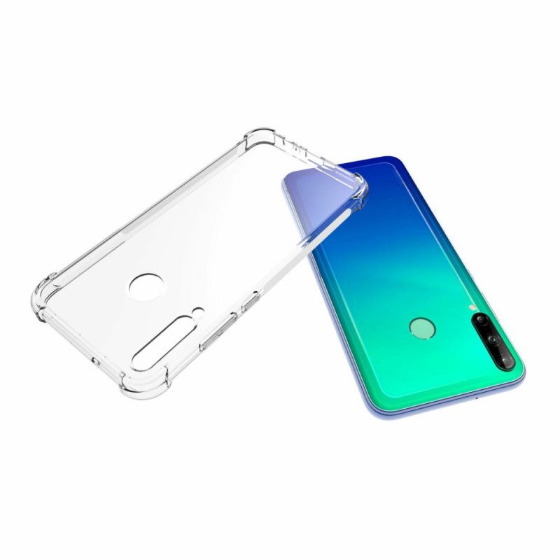 Hülle Huawei P40 Lite E / Y7p Transparente Verstärkte Ecken