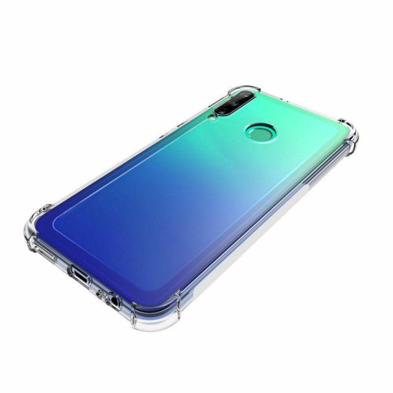 Hülle Huawei P40 Lite E / Y7p Transparente Verstärkte Ecken