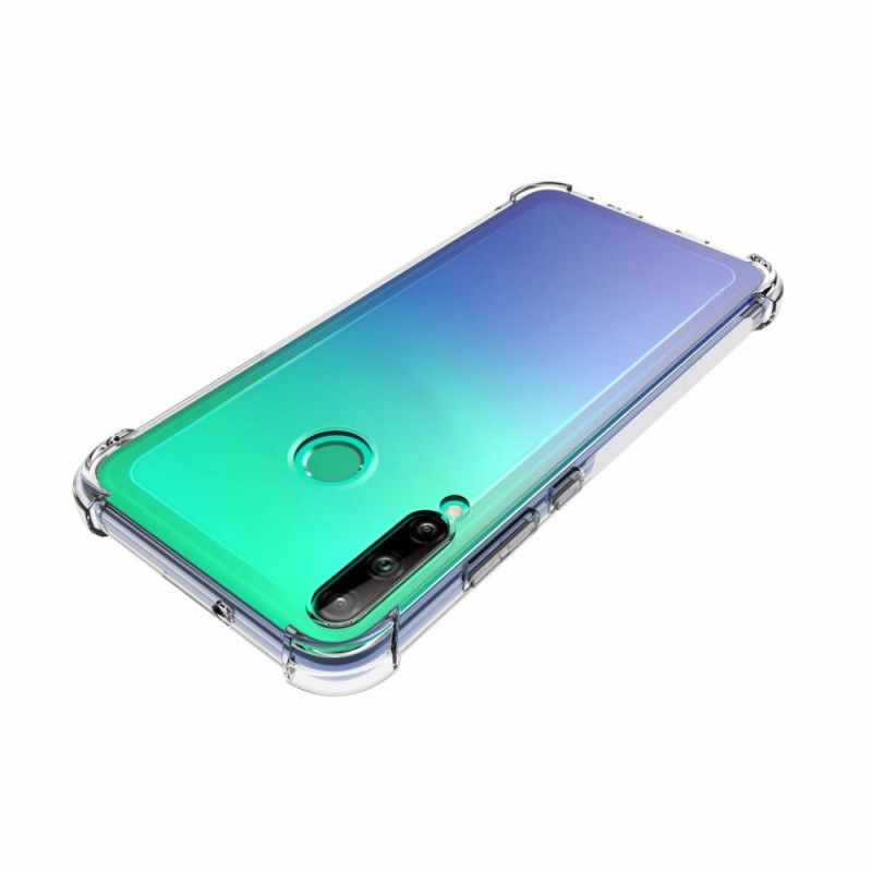 Hülle Huawei P40 Lite E / Y7p Transparente Verstärkte Ecken