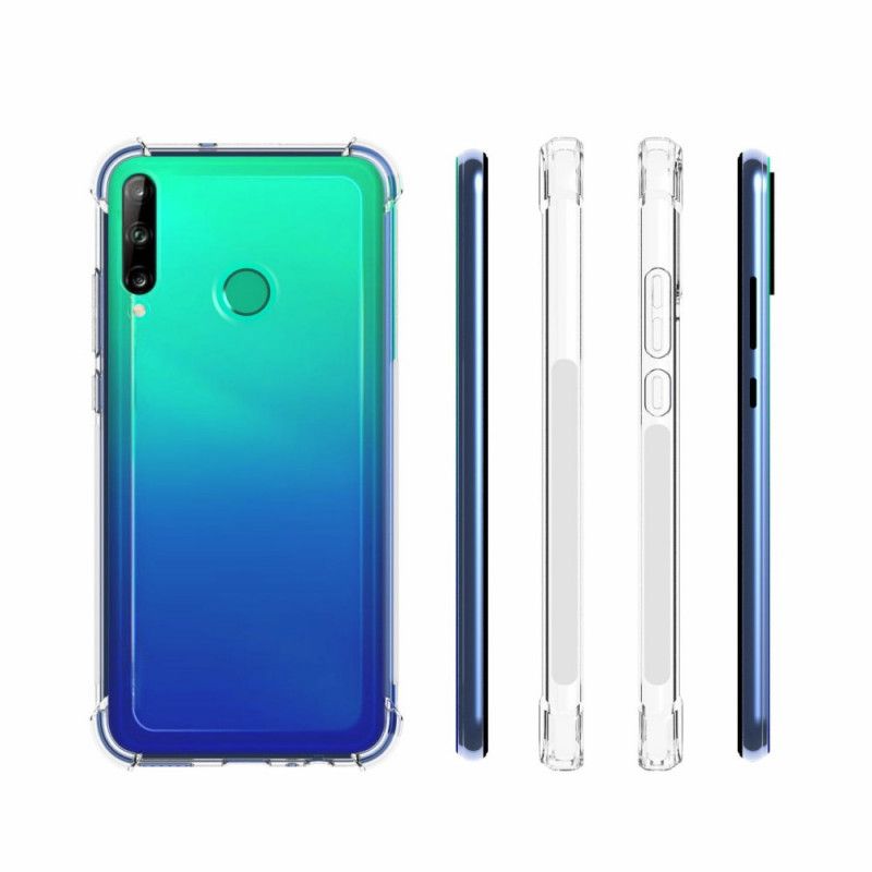 Hülle Huawei P40 Lite E / Y7p Transparente Verstärkte Ecken