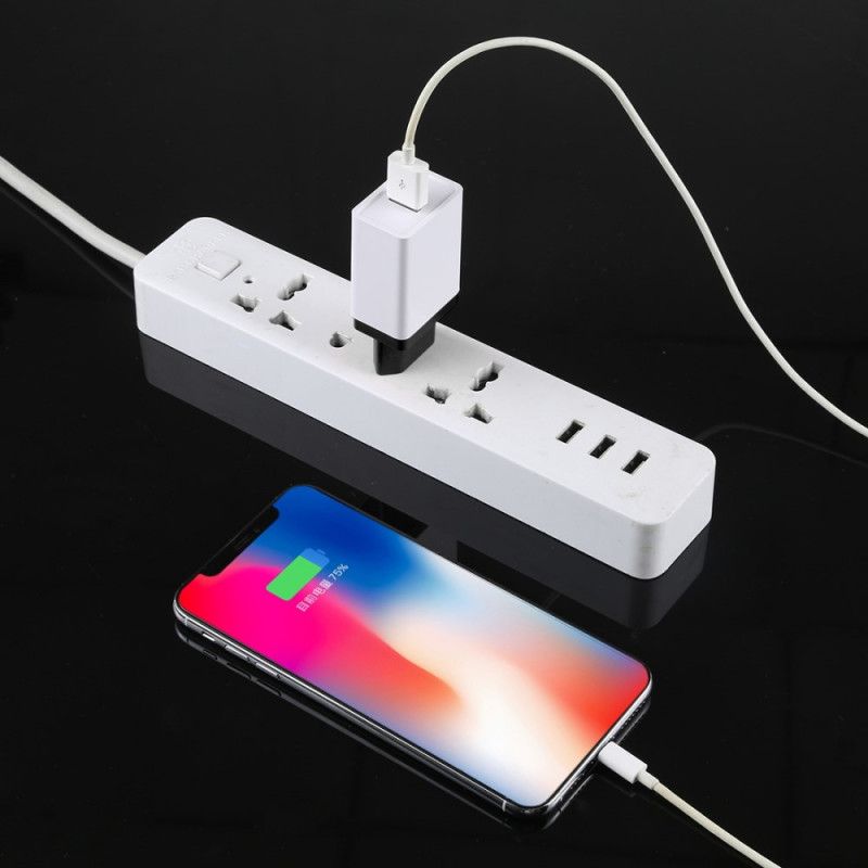 Eu-Stecker Des Usb-Wandladegerätadapters