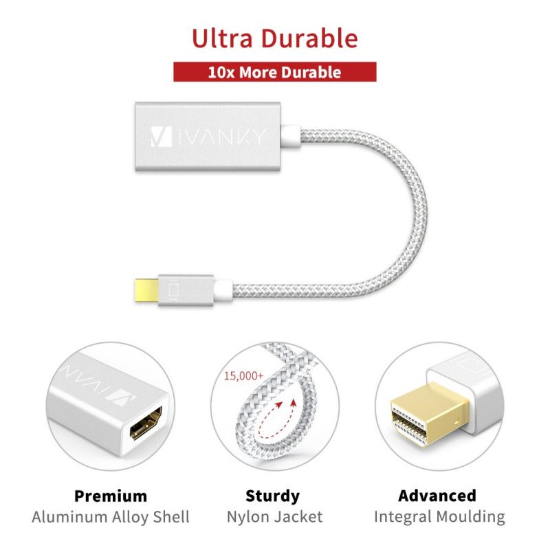 Ivanky 0.2 M Nylon-Hdmi-Adapter