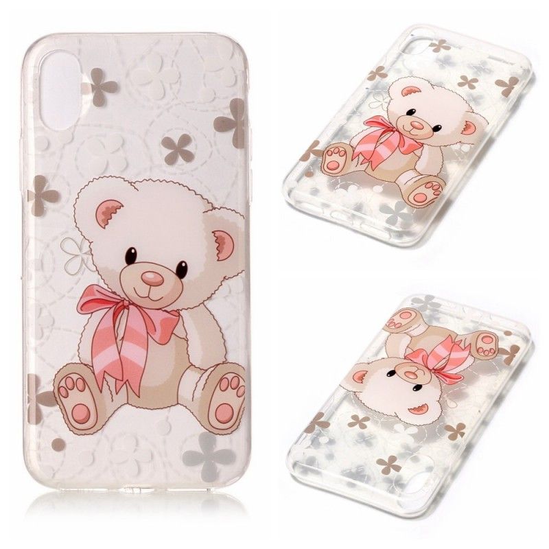 Hülle Für iPhone X Hübscher Teddybär