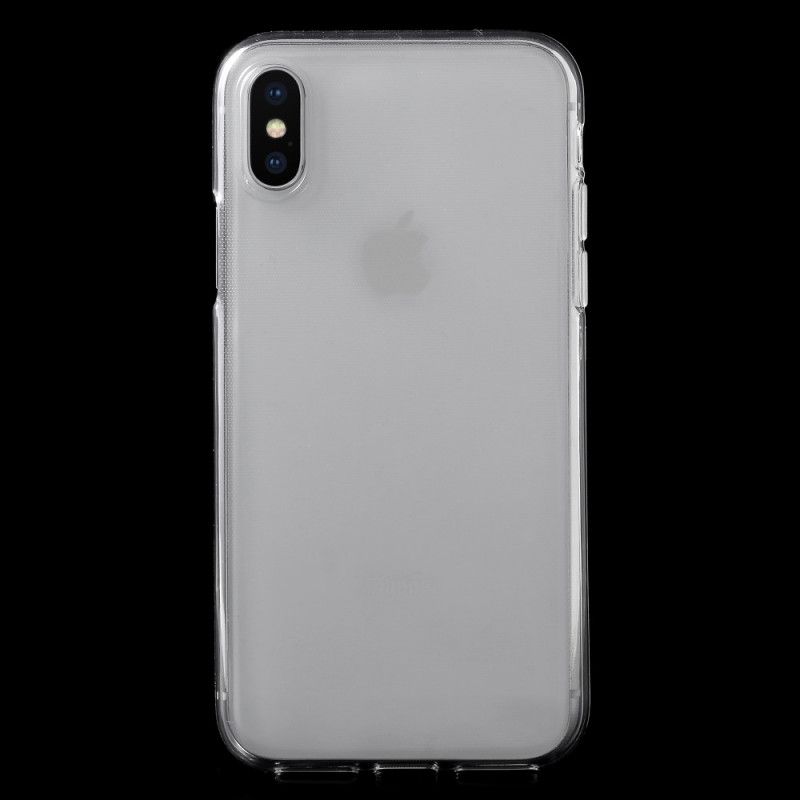 Hülle iPhone X Handyhülle Transparent Flexibel