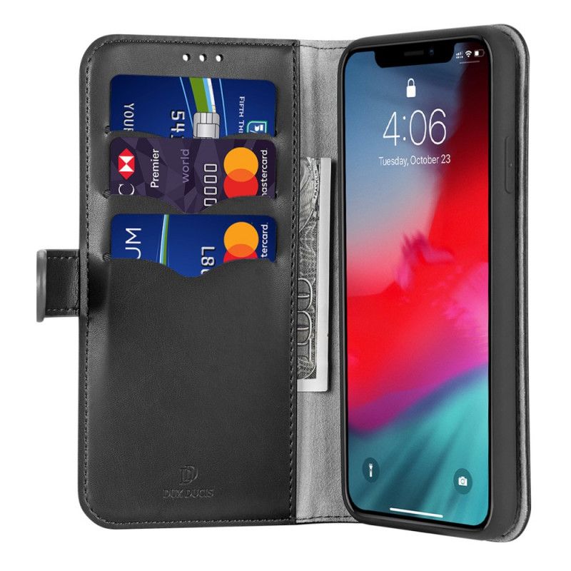Lederhüllen Für iPhone X Magenta Dux Ducis Der Kado-Serie