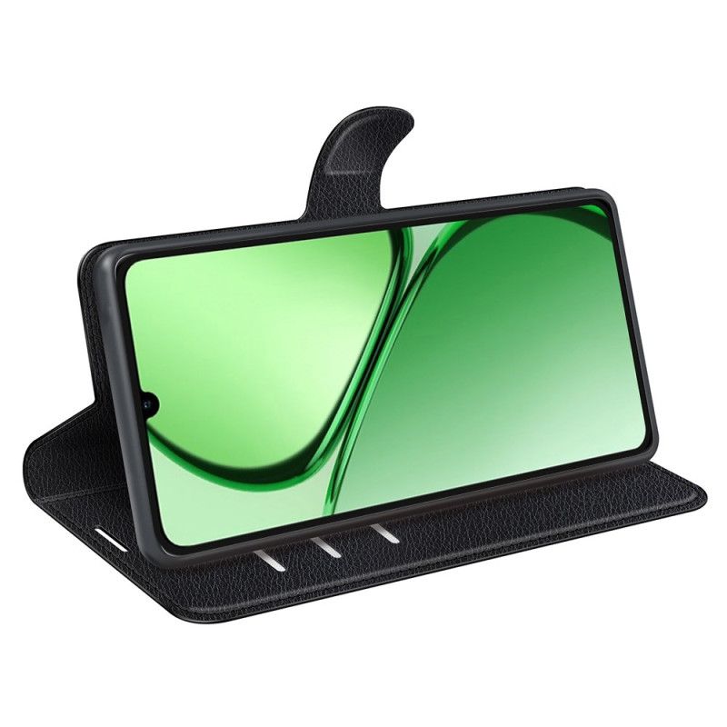 Lederhüllen Für Realme C63 Klassisches Litschi-kunstleder