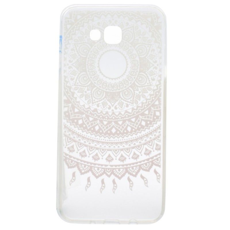 Hülle Für Samsung Galaxy A5 2017 Pink Transparentes Buntes Mandala