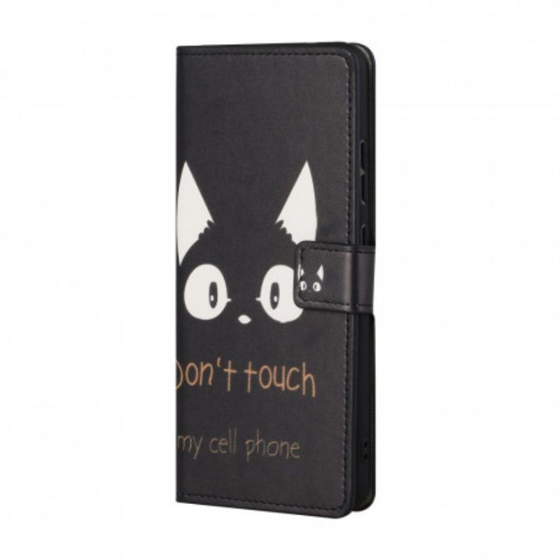 Flip Case Für Xiaomi Redmi Note 11 / 11S Berühren Sie Nicht Mein Handy