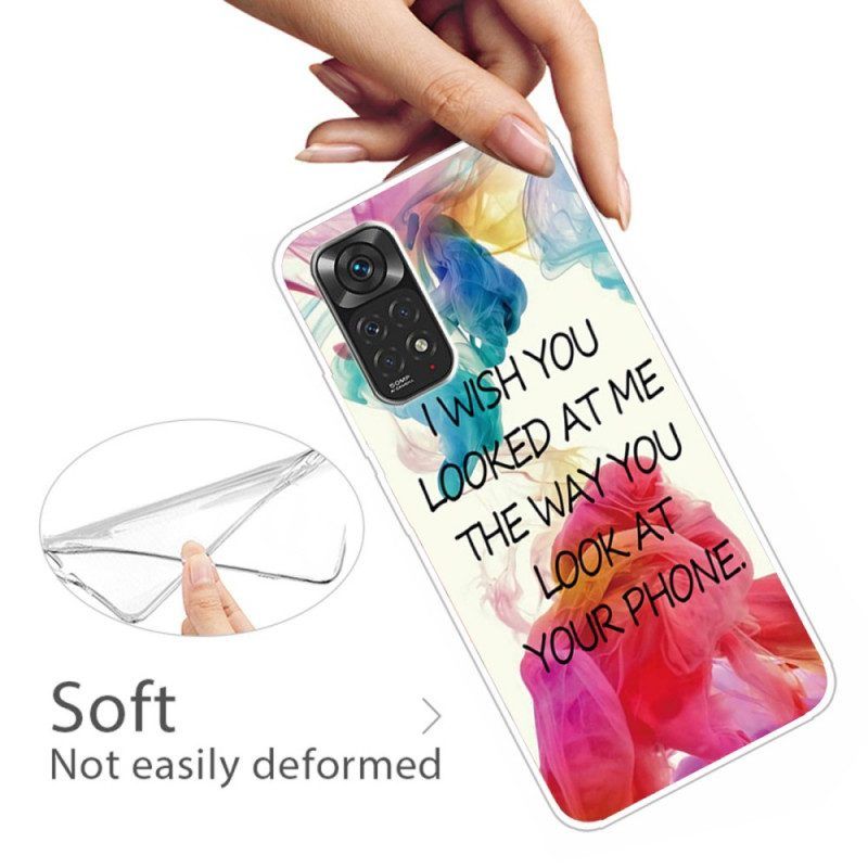 Handyhülle Für Xiaomi Redmi Note 11 / 11S Ich Wünschte. Du Würdest Mich Ansehen
