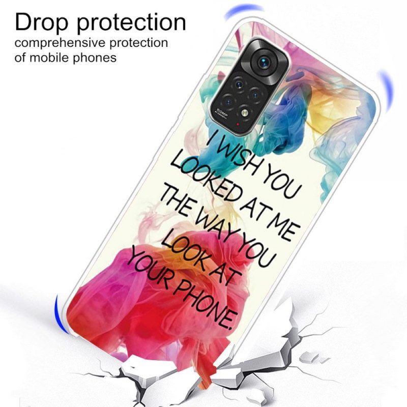 Handyhülle Für Xiaomi Redmi Note 11 / 11S Ich Wünschte. Du Würdest Mich Ansehen