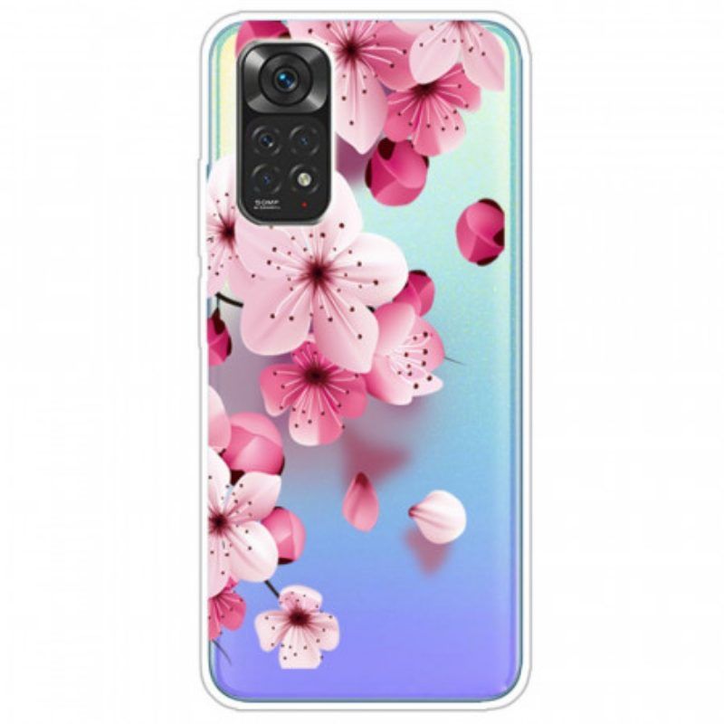 Handyhülle Für Xiaomi Redmi Note 11 / 11S Kleine Rosa Blumen