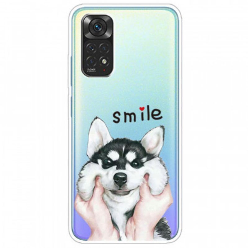 Handyhülle Für Xiaomi Redmi Note 11 / 11S Lächle Hund