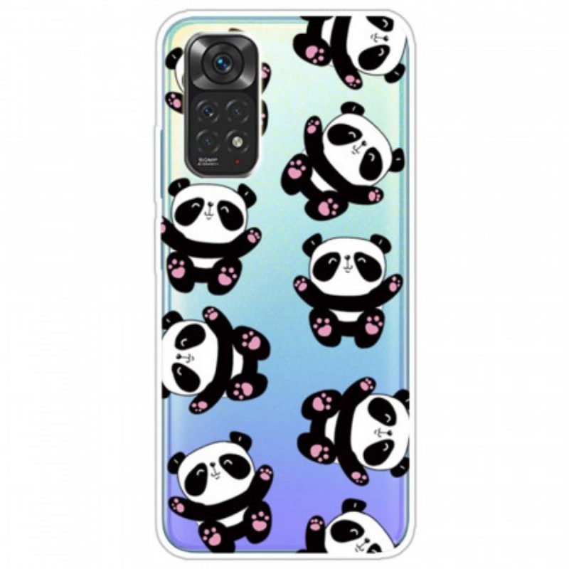 Handyhülle Für Xiaomi Redmi Note 11 / 11S Lustige Pandas