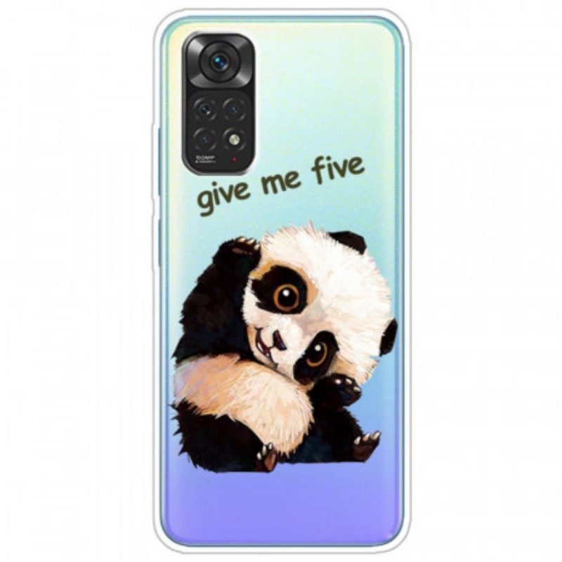 Handyhülle Für Xiaomi Redmi Note 11 / 11S Nahtloser Panda. Gib Mir Fünf