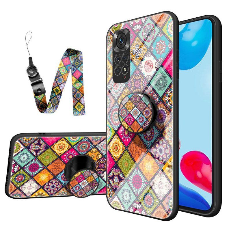 Handyhülle Für Xiaomi Redmi Note 11 / 11S Patchwork-magnethalter