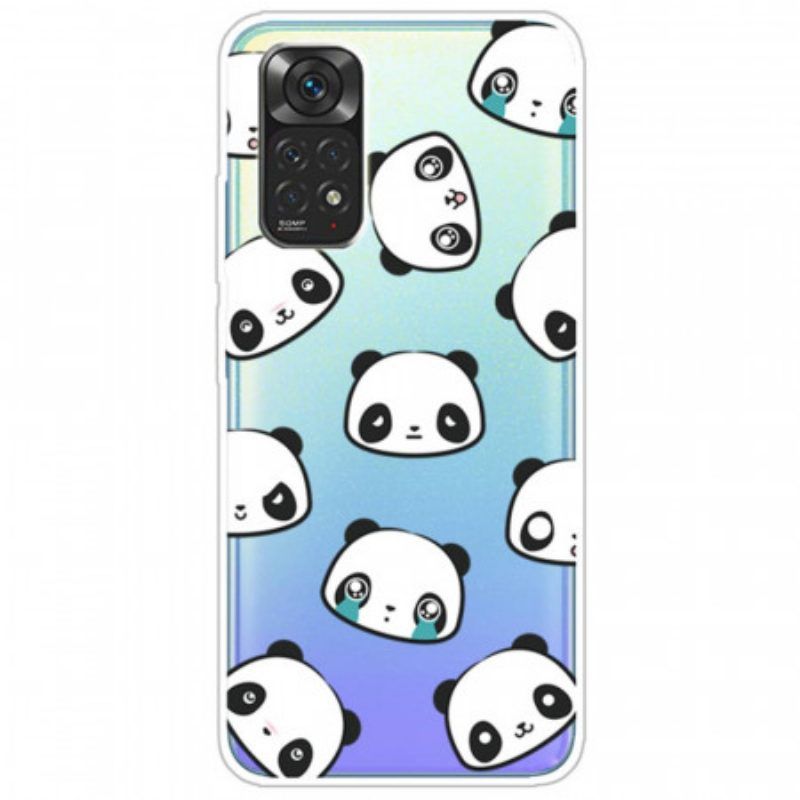 Handyhülle Für Xiaomi Redmi Note 11 / 11S Sentimentale Pandas