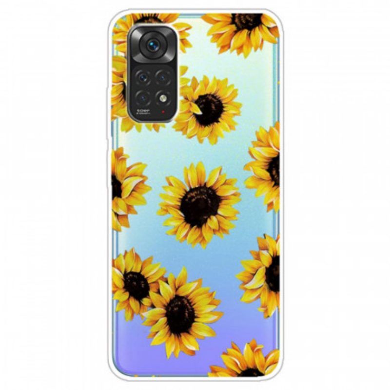 Handyhülle Für Xiaomi Redmi Note 11 / 11S Sonnenblumen