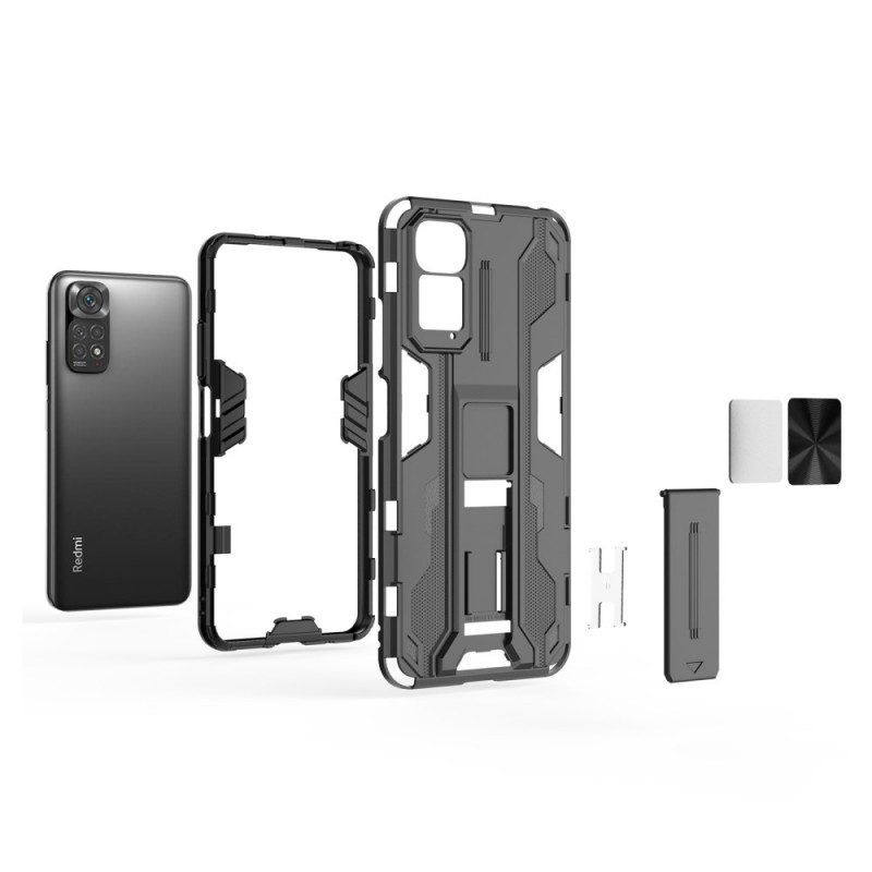 Handyhülle Für Xiaomi Redmi Note 11 / 11S Vertikale Und Horizontale Abnehmbare Unterstützung